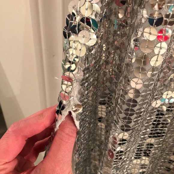 Sequined, glamorous maxi dress. SOLD - Picture 7 of 9